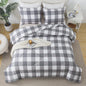 Caressma Black White Checkered Comforter Set, Twin Size Boys Bedding Set