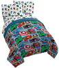 Marvel Spiderman Full Size Comforter Set 5 Piece Kids Bedding, Multi