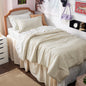 Bedsure Blue Bedding Set Queen Bed in a Bag Contrasting Bed 7 Pieces