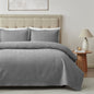 Hansleep Queen Quilt White Quilts Queen Size 3 Pieces (1 Quilt, 2 Shams)
