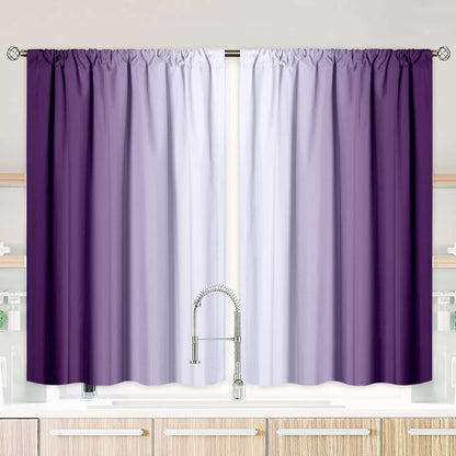 Burnt Orange Curtains 84 Inch Length for Living Room,2 Panels