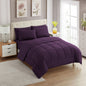 Full Size Comforter Set with Sheets - 7-Piece Bedding Collection - 1 Comforter, 1 Fitted Sheet, 1 Flat, 4 Pillowcases - Deep Pocket - Soft & Breathable Premium Quality - Ideal for All Seasons, Gray