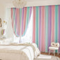 XiDi Blackout Curtains for Girls Bedroom Decor Pink Kids Rainbow Curtains