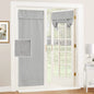 RYB HOME Tricia Room Darkening Curtains for French Door,Door Curtain Blinds