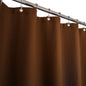 Barossa Design Waffle Weave White Shower Curtain Hotel, Standard Size