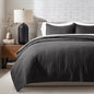EVERGRACEHOME Cotton Sateen Quilt Set, Queen Size, Olive Green