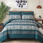 Anibedding Brown Full Size Comforter Set, 7 Pieces Boho Western Bedding Set