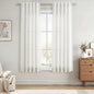 Nanspring Linen Kitchen Window Curtains Over Sink for Cafe 36x36 Inch Cream