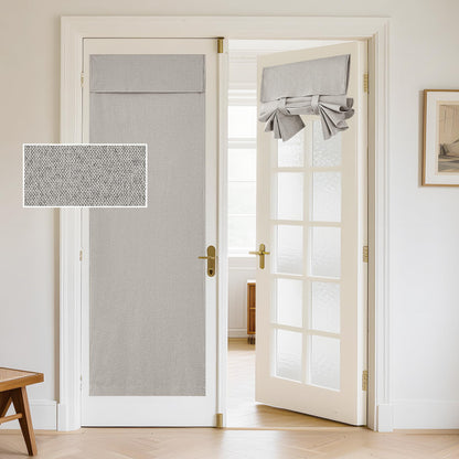 RYB HOME Tricia Room Darkening Curtains for French Door,Door Curtain Blinds