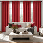 MIULEE Black Blackout Curtains 63 Inch Length for Bedroom Set of 4 Panels