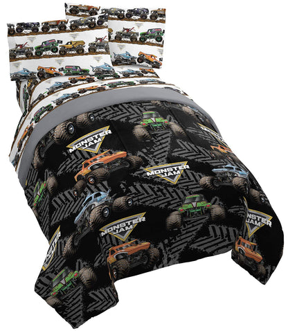 Marvel Spiderman Full Size Comforter Set 5 Piece Kids Bedding, Multi
