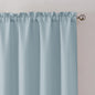Chyhomenyc 2 Panels White Kitchen Curtains 36 Inch Length Tier Curtain