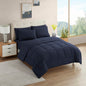 Full Size Comforter Set with Sheets - 7-Piece Bedding Collection - 1 Comforter, 1 Fitted Sheet, 1 Flat, 4 Pillowcases - Deep Pocket - Soft & Breathable Premium Quality - Ideal for All Seasons, Gray