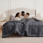 Bedsure Comforter Duvet Insert, Quilted Bedding Blanket, Oeko-TEX