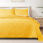 Exclusivo Mezcla Full Queen Quilt Set, Beige Cream