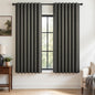 Topfinel Cream Linen Blackout Curtains 84 Inch Long for Bedroom Living Room, Ivory Pinch Pleat Back Tab Full Blackout Drapes Farmhouse Boho Curtains for Window, White Neutral Curtains 52" X 84" 7 FT