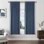 Guken Cream Linen Blackout Curtains 84 Inch Length 2 Panels Set for Living Room Bedroom Back Tab Thermal Insulated 100% Black Out Drapes Room Darkening Window Curtain Ivory Natural Beige