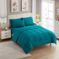 Full Size Comforter Set with Sheets - 7-Piece Bedding Collection - 1 Comforter, 1 Fitted Sheet, 1 Flat, 4 Pillowcases - Deep Pocket - Soft & Breathable Premium Quality - Ideal for All Seasons, Gray