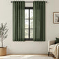 Nanspring Linen Kitchen Window Curtains Over Sink for Cafe 36x36 Inch Cream