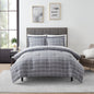 Sweet Home Collection 5 Piece Comforter Set Bag Solid Color All Season Soft Down Alternative Blanket & Luxurious Microfiber Bed Sheets, Navy, Twin