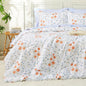 MUXHOMO Queen Comforter Set, 7-Piece Floral Bed in a Bag, Sage Green