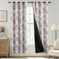 SimpleHome Cream 100% Blackout Curtains Room Darkening Living Room 84 Inch