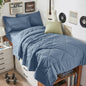 HEVUMYI 7-Piece Full Comforter Set, Dark Grey Bed in a Bag