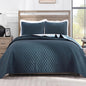 Exclusivo Mezcla Reversible Full Queen Quilt Bedding Set, Grey