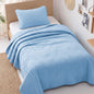 Exclusivo Mezcla Ultrasonic Full Queen Quilt Bedding Set, Beige Cream