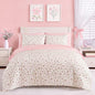 Twin XL Comforter Set for Girls Colorful Checkered Bed in a Bag 5 Pieces