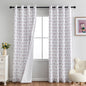 MYSKY HOME Kids Blackout Curtains for Boys Bedroom 84 Inch Long 100% Light Blocking Cute Curtains for Playing Room 2 Panels Grommet Nursery Drapes with Rainbow Pom Pom Sheer 2 Layered 50W x 84L