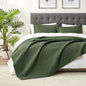 Hansleep Queen Quilt White Quilts Queen Size 3 Pieces (1 Quilt, 2 Shams)