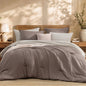 Queen Comforter Set with Sheets-7 Pieces Soft Recycled Bed in a Bag Bedding