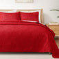 Exclusivo Mezcla Full Queen Quilt Set, Beige Cream