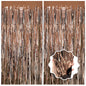 2 Pack Foil Curtain Backdrop Curtains Silver Tinsel Door Streamers Birthday Party Decorations Photo Backdrop Props for Party Graduation Wedding Bachelorette Christmas Baby Shower