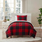 Sweet Home Collection 5 Piece Comforter Set Bag Solid Color All Season Soft Down Alternative Blanket & Luxurious Microfiber Bed Sheets, Navy, Twin