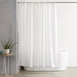 Amazon Basics 8-Gauge PEVA Shower Curtain or Liner with Mesh Storage Pockets - 72" x 72", Clear