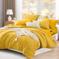 Full Size Comforter Sets-7 Pieces Ultra Soft Bed in a Bag Full Bedding Sets
