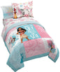 KPOP Demon Hunters Twin Comforter Set 5 Piece Kids Cartoon Bedding, Purple