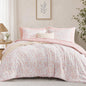 Monbix Queen Comforter Set - 7 Pieces Soft Bed in a Bag Queen Bedding Sets