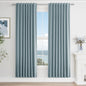 Guken Cream Linen Blackout Curtains 84 Inch Length 2 Panels Set for Living Room Bedroom Back Tab Thermal Insulated 100% Black Out Drapes Room Darkening Window Curtain Ivory Natural Beige