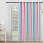 XiDi Blackout Curtains for Girls Bedroom Decor Pink Kids Rainbow Curtains