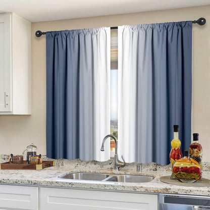 Burnt Orange Curtains 84 Inch Length for Living Room,2 Panels