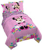 KPOP Demon Hunters Twin Comforter Set 5 Piece Kids Cartoon Bedding, Purple