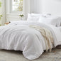 Zzlpp Queen Comforter Set 7 Piece, Green Bed in a Bag Queen Bedding Sets
