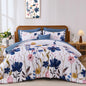 Annibedding Queen Comforter Set 8 Pieces Pink Floral Bed in Bag All Season