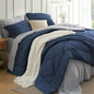 Bedsure Bed in a Bag Full Reversible Bed Set 7 Pieces Grey/Light Grey