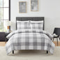 Sweet Home Collection 5 Piece Comforter Set Bag Solid Color All Season Soft Down Alternative Blanket & Luxurious Microfiber Bed Sheets, Navy, Twin