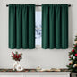 MIULEE Halloween Black Blackout Curtains for Bedroom Room 40"x63" 2 Panels