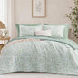 Monbix Queen Comforter Set - 7 Pieces Soft Bed in a Bag Queen Bedding Sets